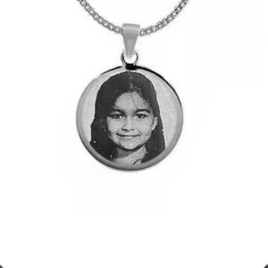 sa11 pingente com foto gravada tag personalizada